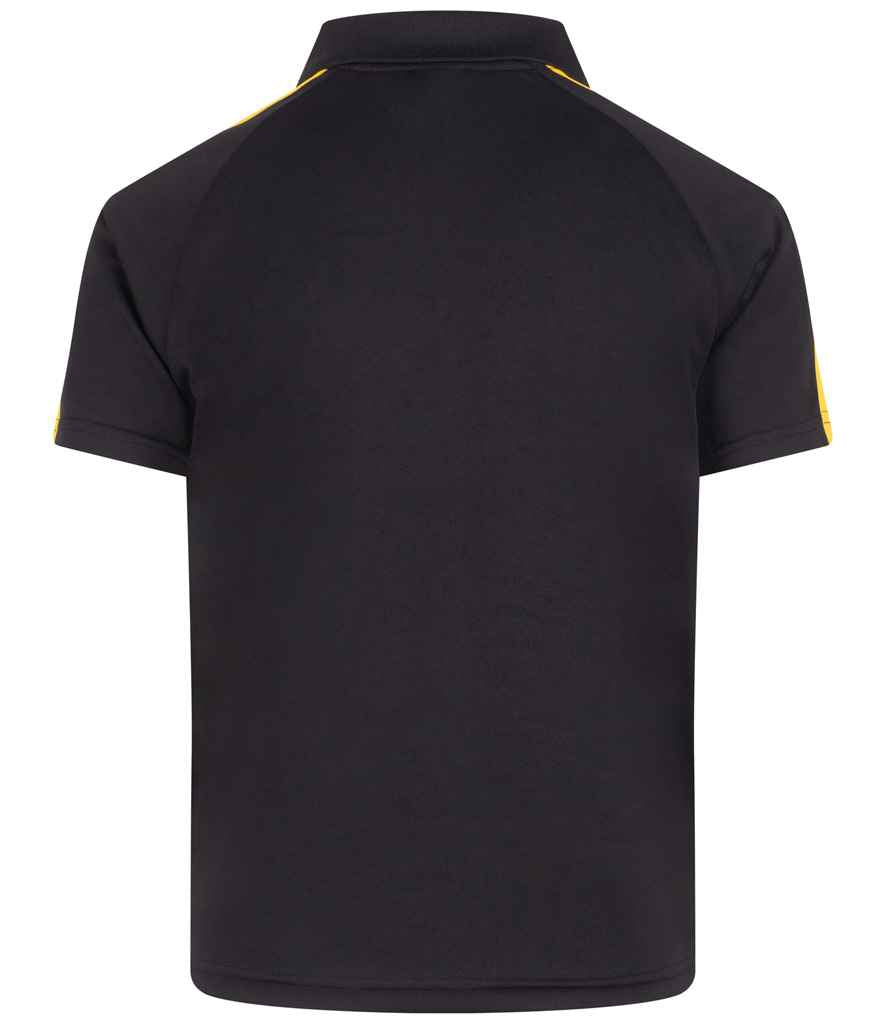 Finden & Hales Finden + Hales Kids Team Polo Shirt Black/Gold