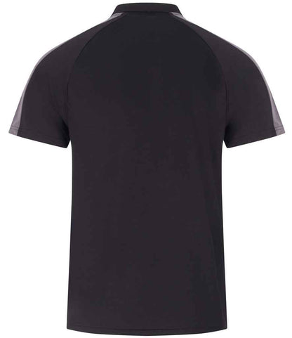 Finden & Hales Finden + Hales Kids Team Polo Shirt Black/Gunmetal