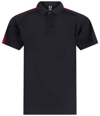 Finden & Hales Finden + Hales Kids Team Polo Shirt Black/Red