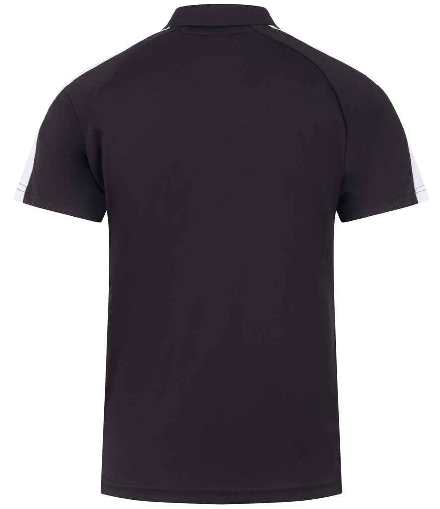 Finden & Hales Finden + Hales Kids Team Polo Shirt Black/White