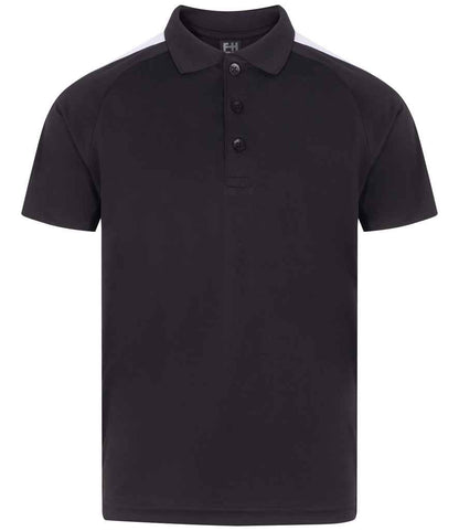 Finden & Hales Finden + Hales Kids Team Polo Shirt Black/White