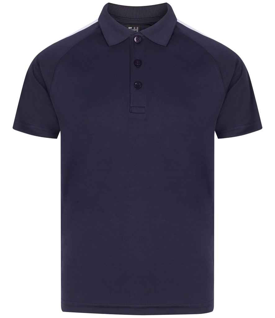 Finden & Hales Finden + Hales Kids Team Polo Shirt Navy/White