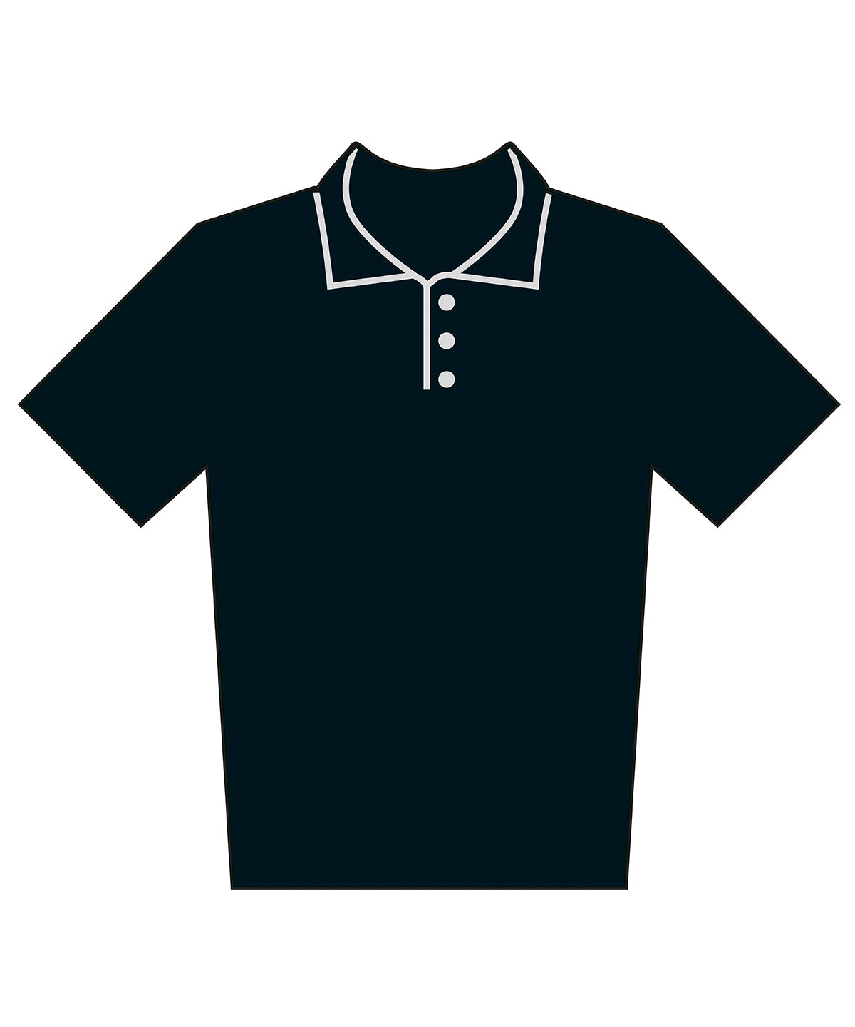 Finden & Hales Kids team polo shirt Black