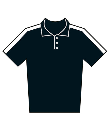 Finden & Hales Kids team polo shirt Black/White
