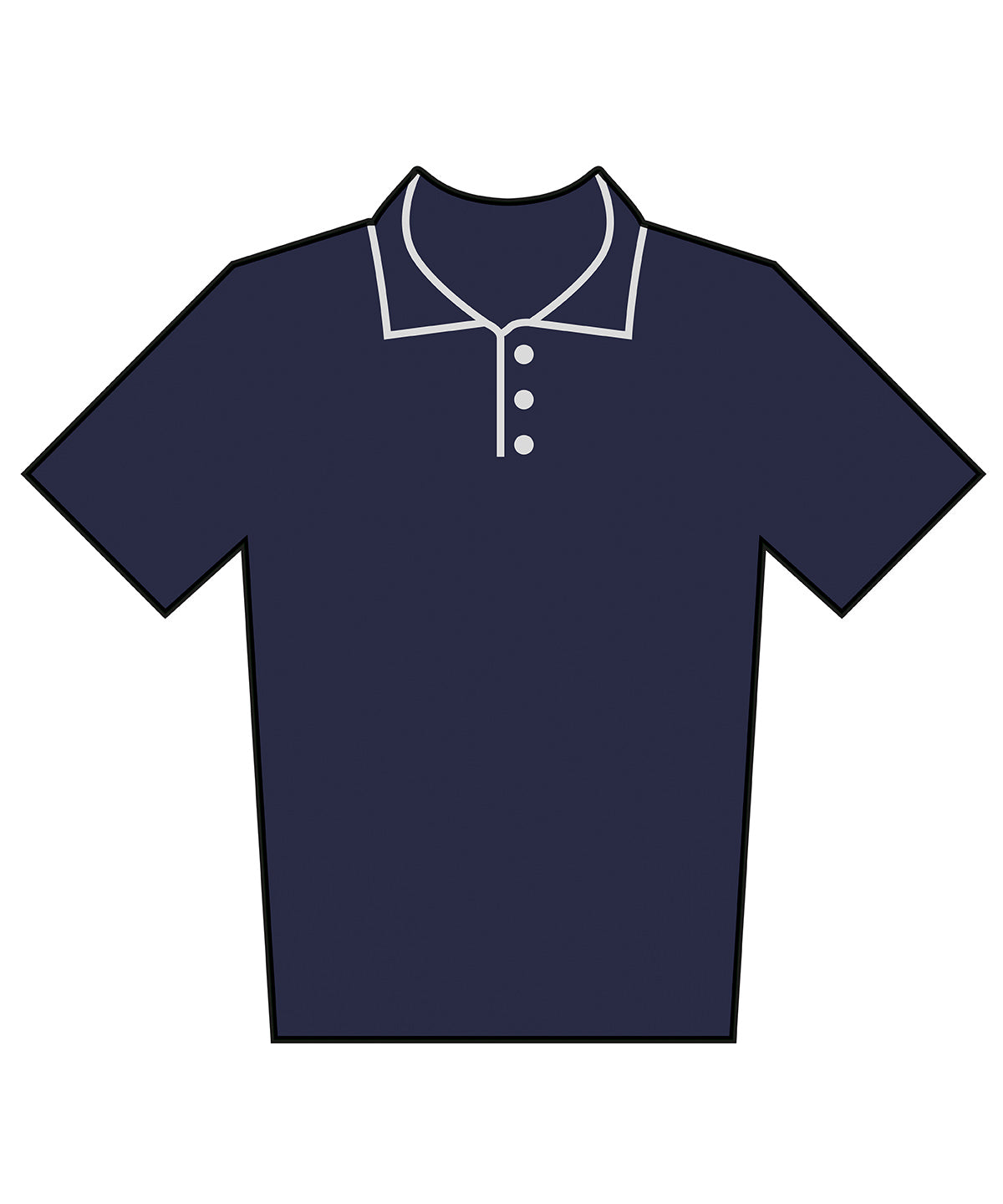 Finden & Hales Kids team polo shirt Navy