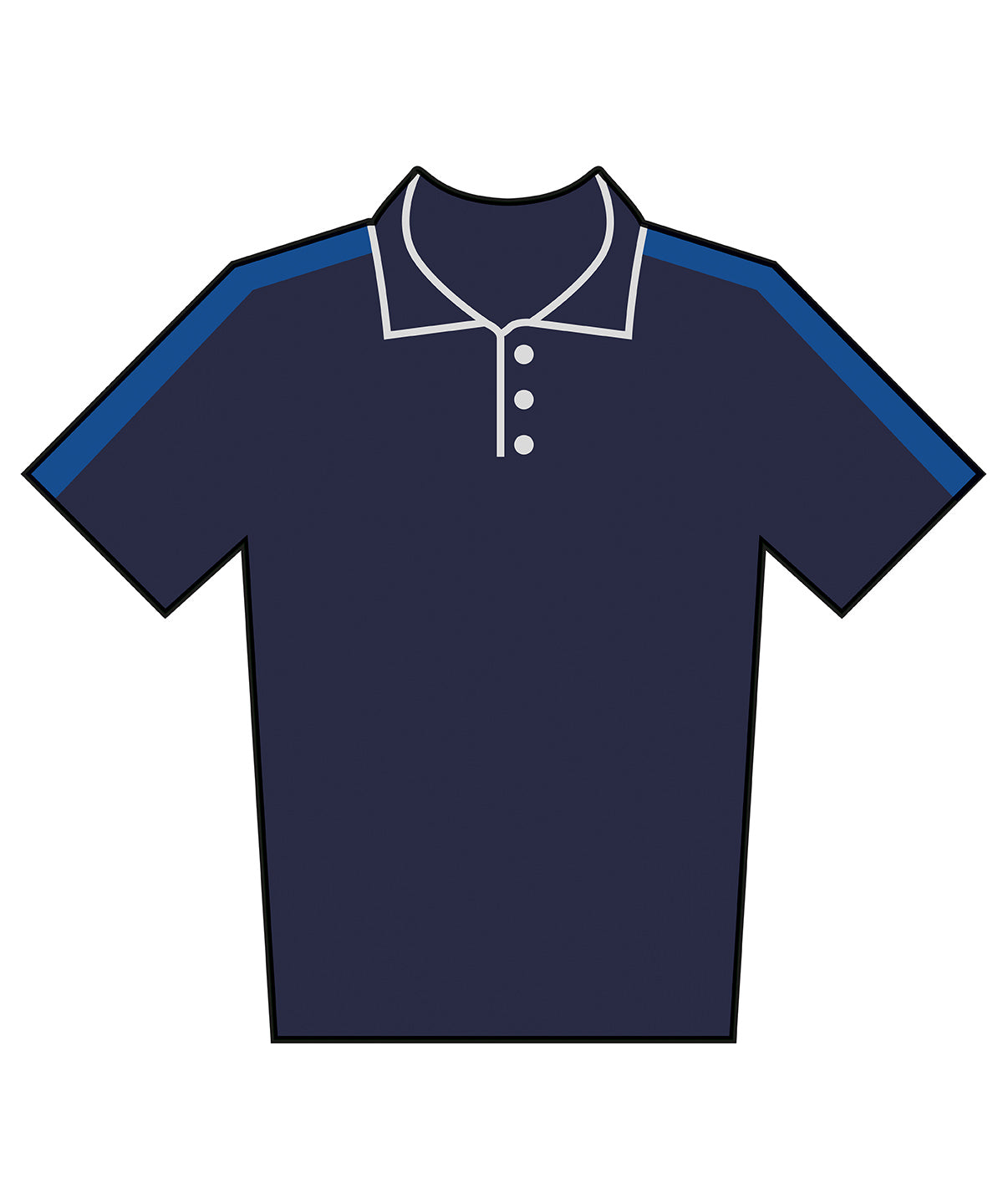 Finden & Hales Kids team polo shirt Navy/Royal