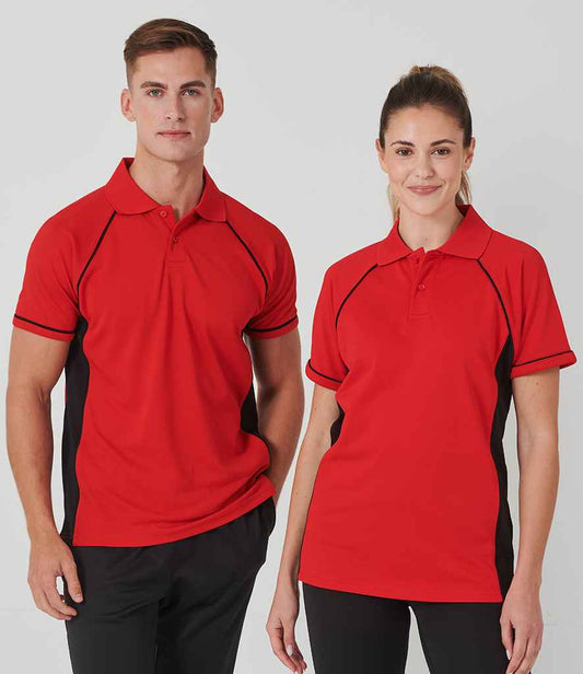 Finden & Hales Finden + Hales Performance Panel Polo Shirt