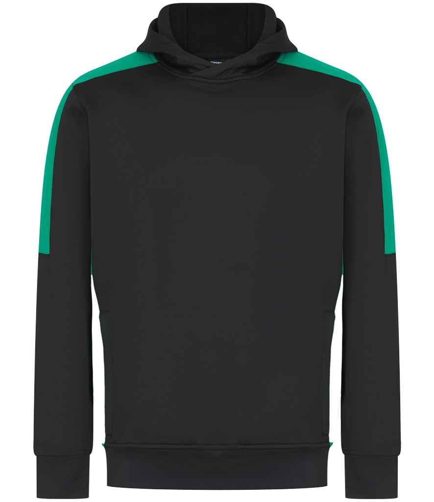 Finden & Hales Finden + Hales Unisex Team Hoodie Black/Emerald