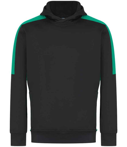 Finden & Hales Finden + Hales Unisex Team Hoodie Black/Emerald