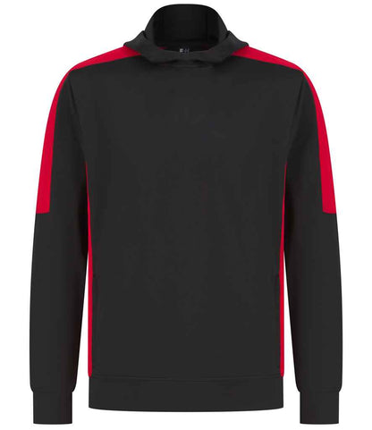 Finden & Hales Finden + Hales Unisex Team Hoodie Black/Red