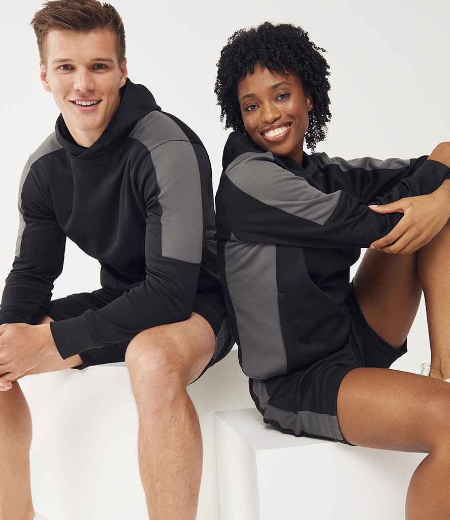 Finden & Hales Finden + Hales Unisex Team Hoodie Black/Gunmetal
