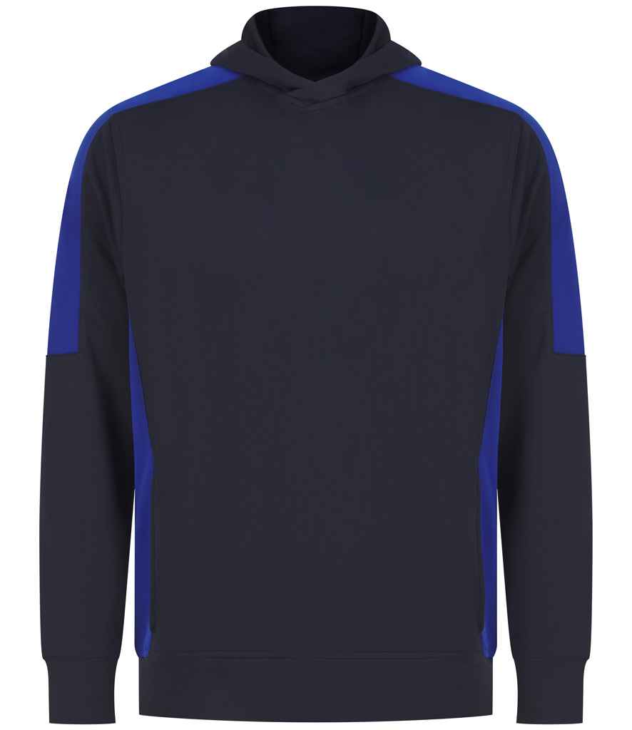 Finden & Hales Finden + Hales Unisex Team Hoodie Navy/Royal Blue