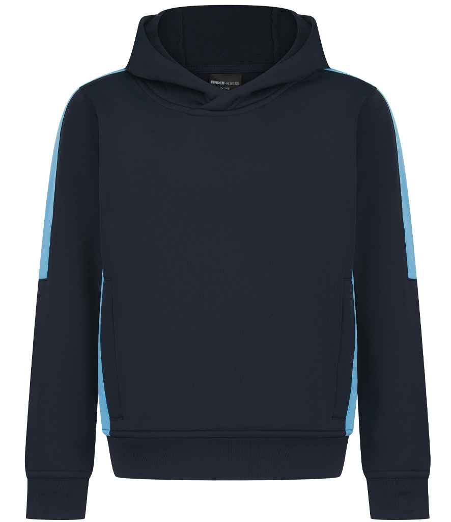 Finden & Hales Finden + Hales Kids Team Hoodie Navy/Sky blue