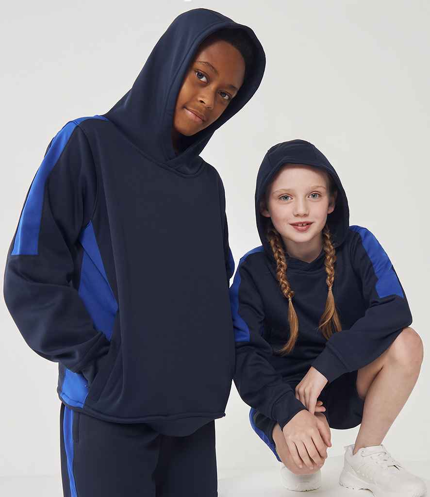 Finden + Hales Kids Team Hoodie - model image