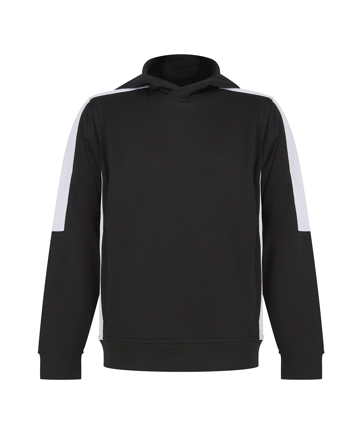 Finden & Hales Kids' team hoodie Black/White