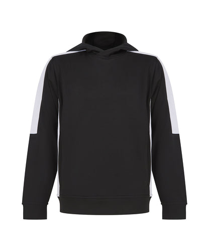 Finden & Hales Kids' team hoodie Black/White