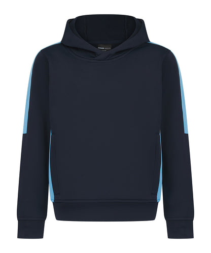Finden & Hales Kids' team hoodie Navy/Sky