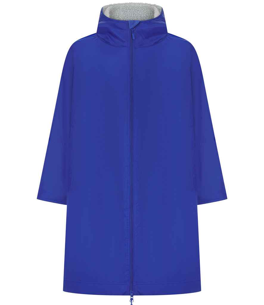 Finden + Hales Adults All Weather Robe in Royal Blue