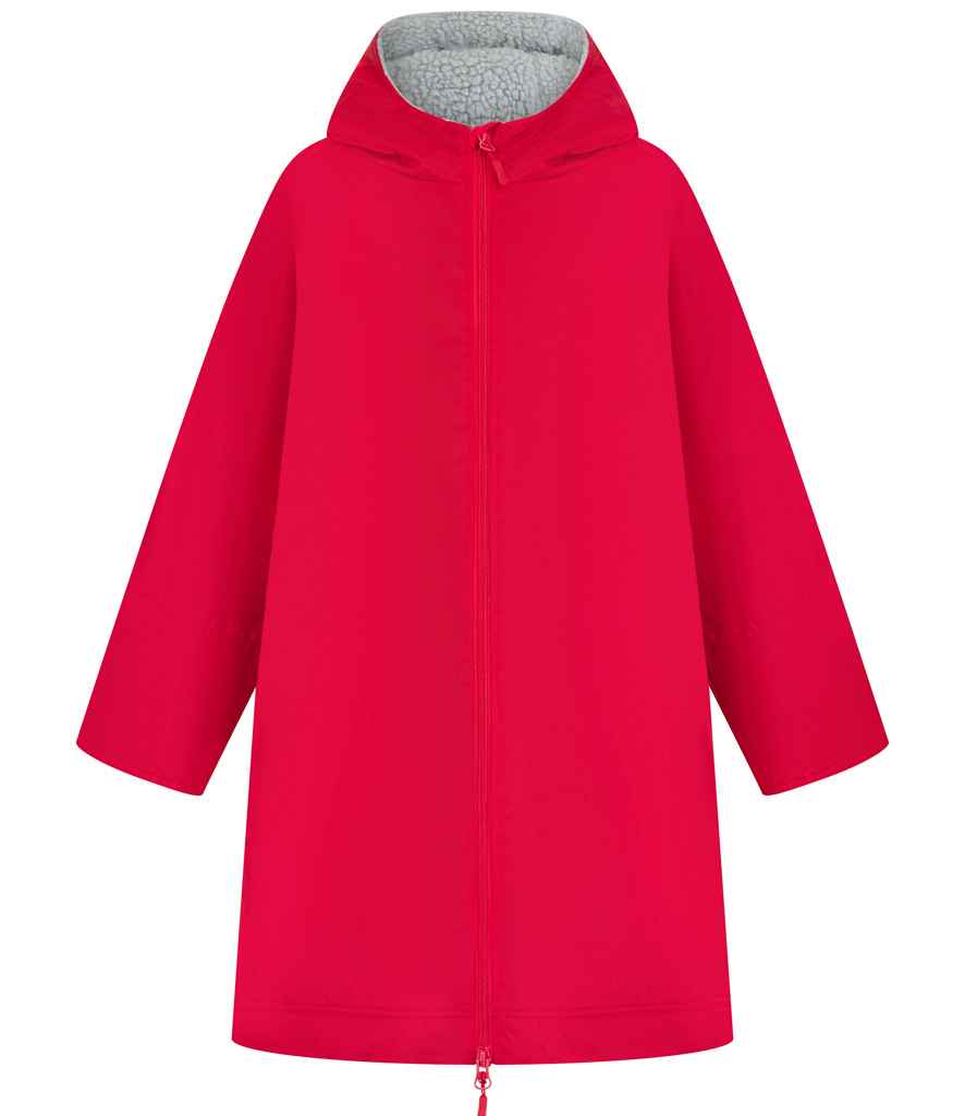 Finden + Hales Kids All Weather Robe in Red