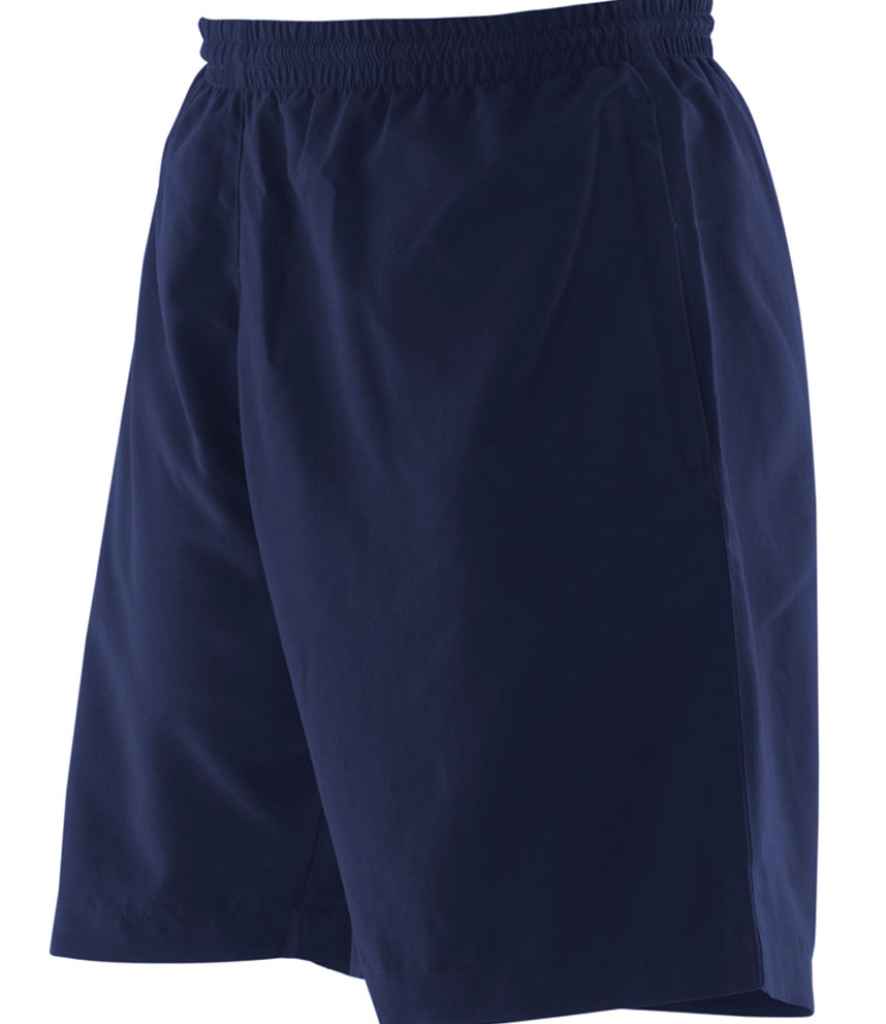 Finden + Hales Microfibre Shorts in Navy