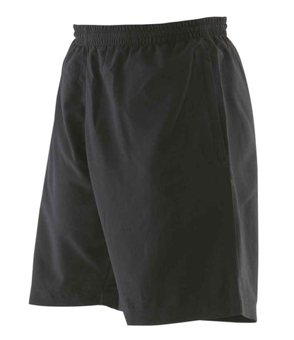 Finden + Hales Ladies Microfibre Shorts in Black