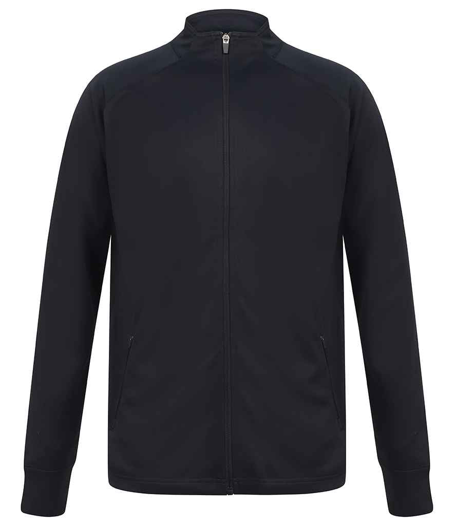 Finden & Hales Finden + Hales Knitted Tracksuit Top Navy/Navy