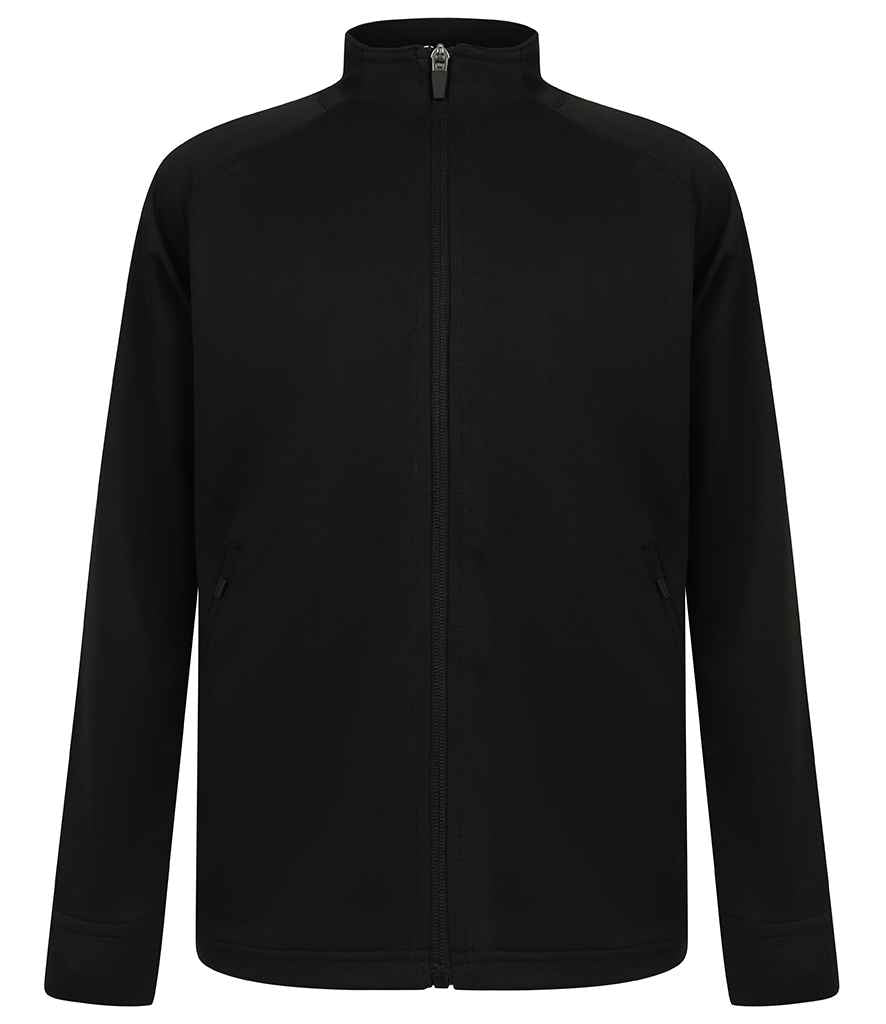 Finden & Hales Finden + Hales Kids Knitted Tracksuit Top Black/Black