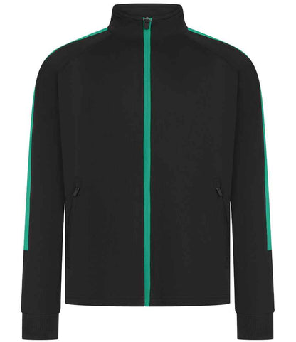 Finden & Hales Finden + Hales Kids Knitted Tracksuit Top Black/Emerald