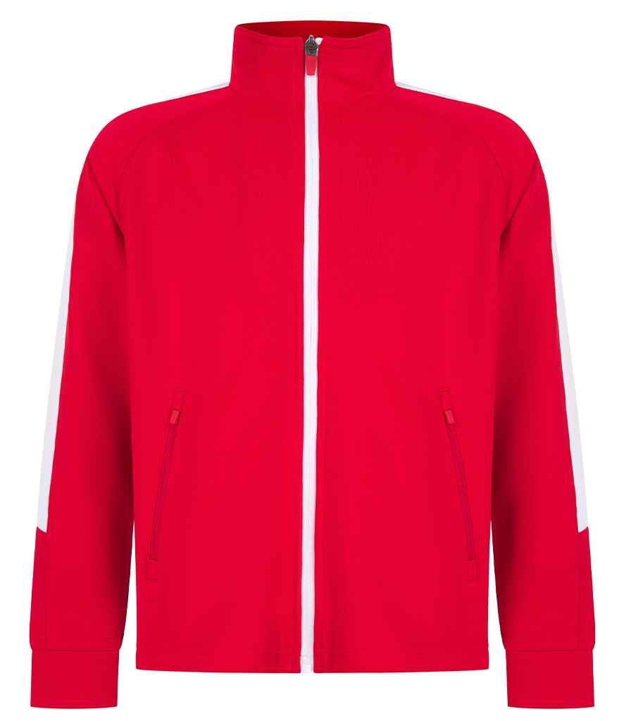 Finden & Hales Finden + Hales Kids Knitted Tracksuit Top Red/White