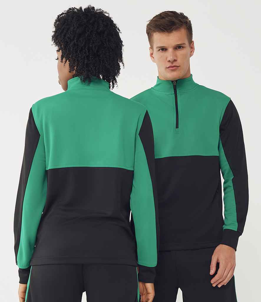 Finden + Hales 1/4 Zip Tracksuit Top - model image