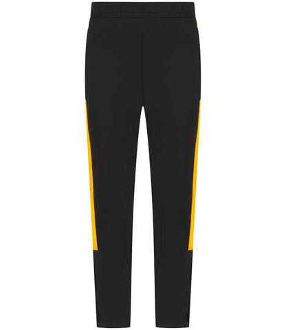 Finden + Hales Knitted Tracksuit Pants in Black/Gold