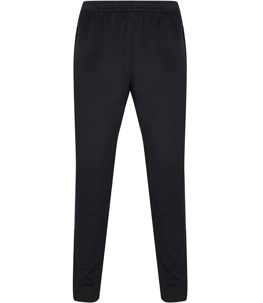 Finden + Hales Knitted Tracksuit Pants in Navy/Royal Blue