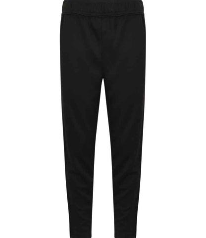 Finden + Hales Kids Knitted Tracksuit Pants in Black/Black