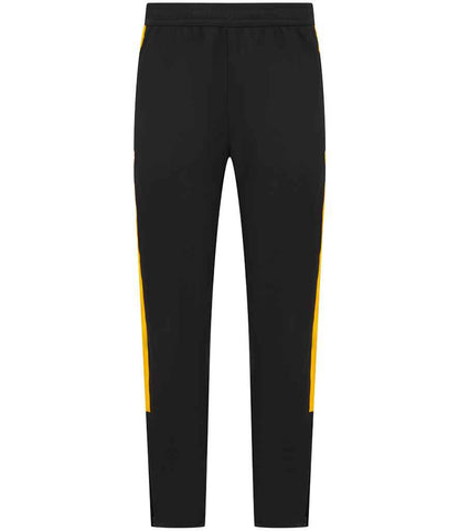 Finden + Hales Kids Knitted Tracksuit Pants in Black/Gold