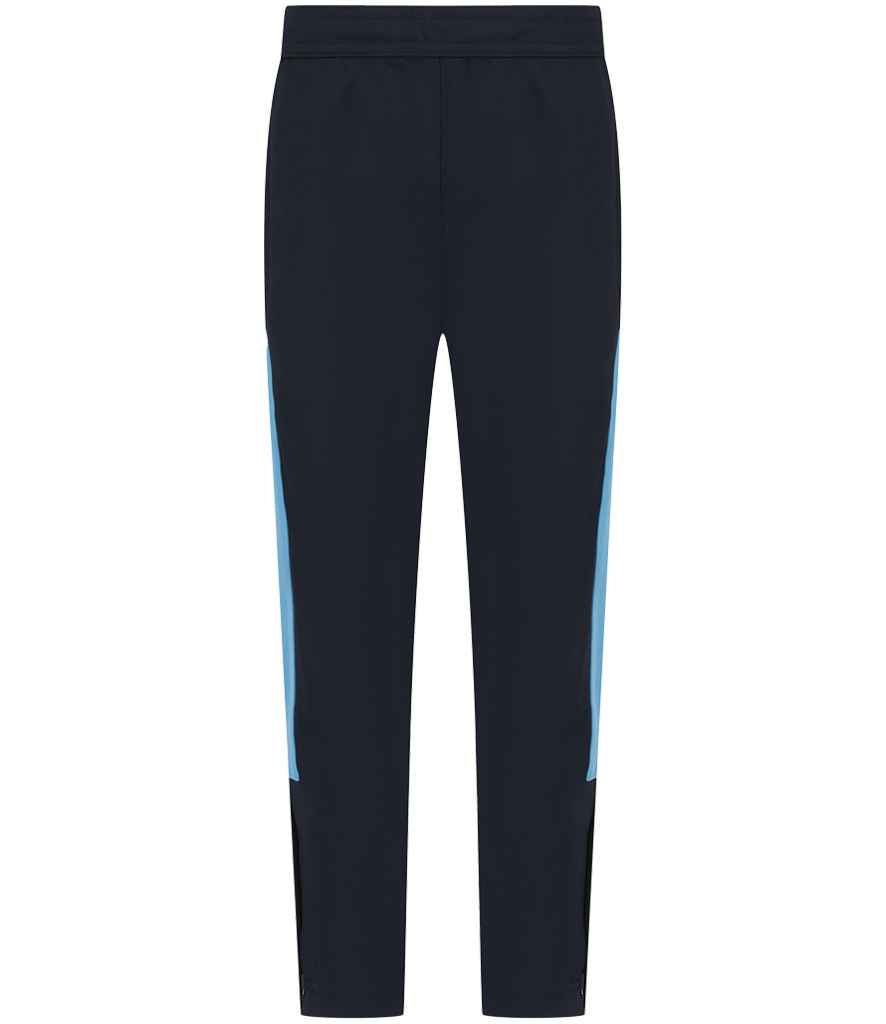 Finden + Hales Kids Knitted Tracksuit Pants in Navy/Sky blue