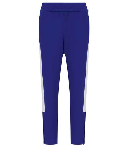 Finden + Hales Kids Knitted Tracksuit Pants in Royal Blue/White