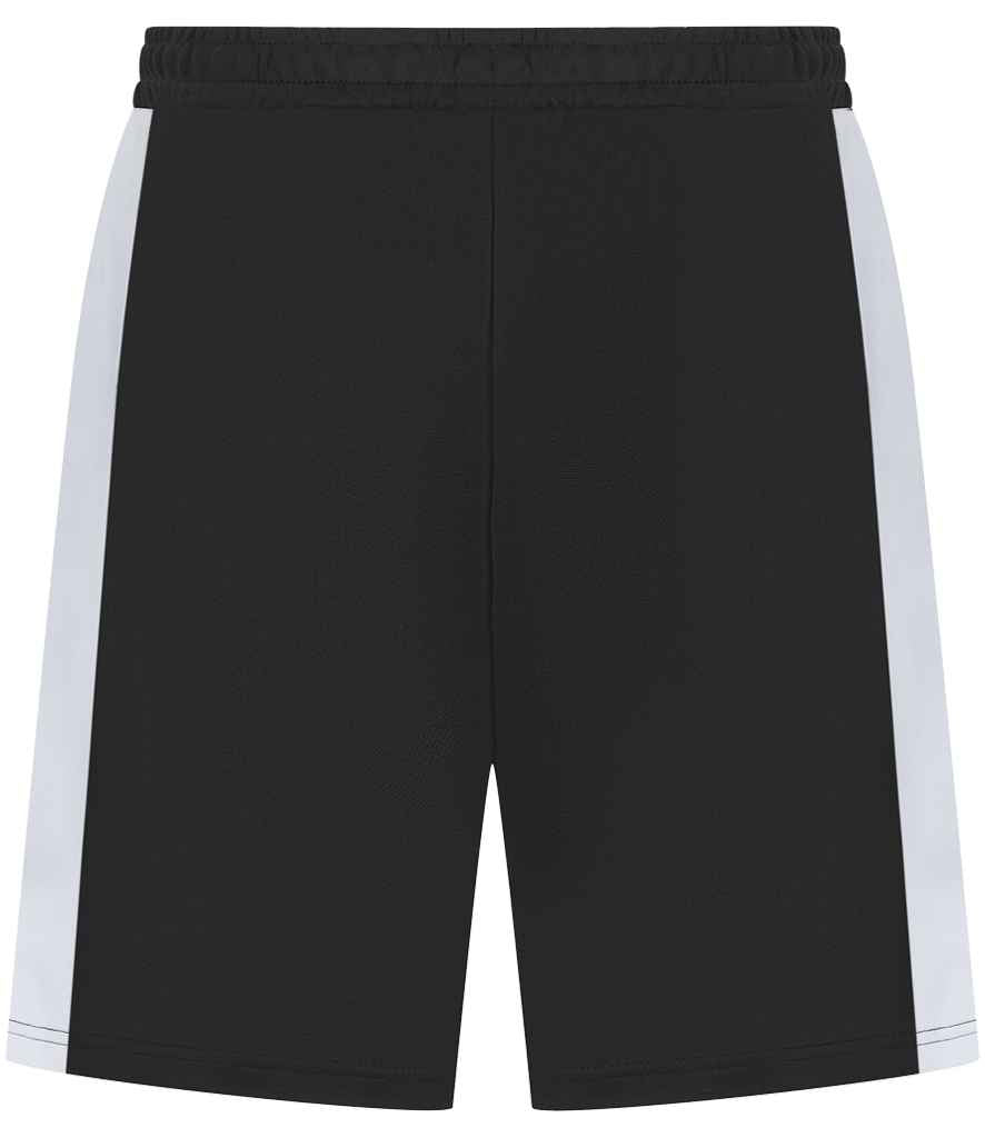 Finden + Hales Kids Knitted Shorts in Black/White