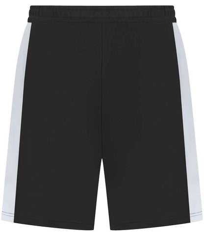 Finden + Hales Kids Knitted Shorts in Black/White
