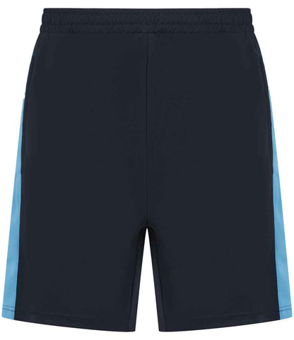 Finden + Hales Kids Knitted Shorts in Navy/Sky blue