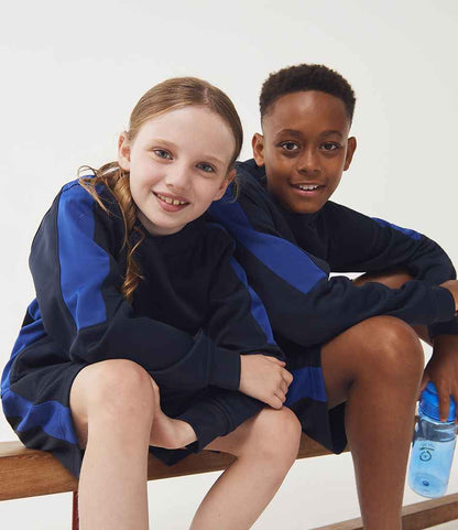 Finden + Hales Kids Knitted Shorts - model image