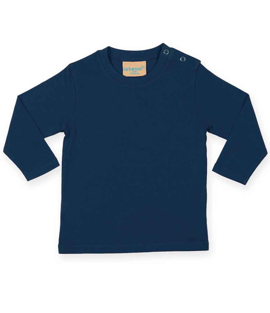 Larkwood Baby/Toddler Long Sleeve T-Shirt in Navy