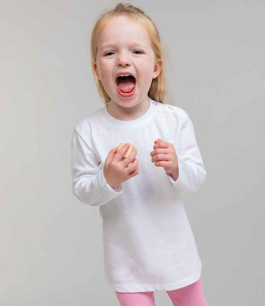 Larkwood Baby/Toddler Long Sleeve T-Shirt - model image