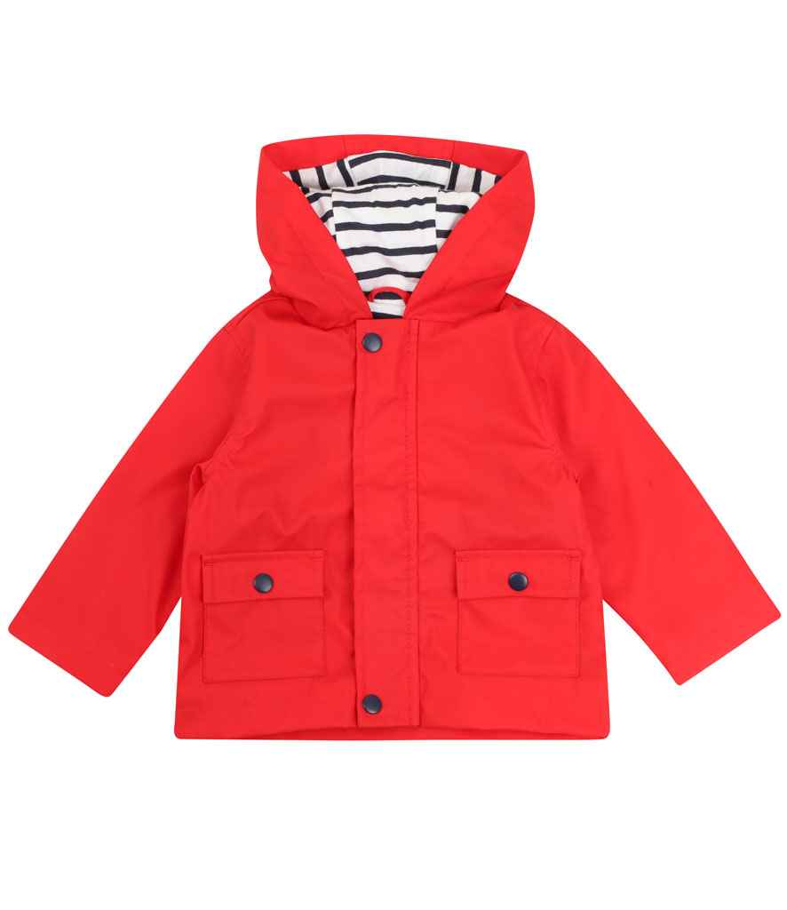 Larkwood Baby/Toddler Rain Jacket in Red