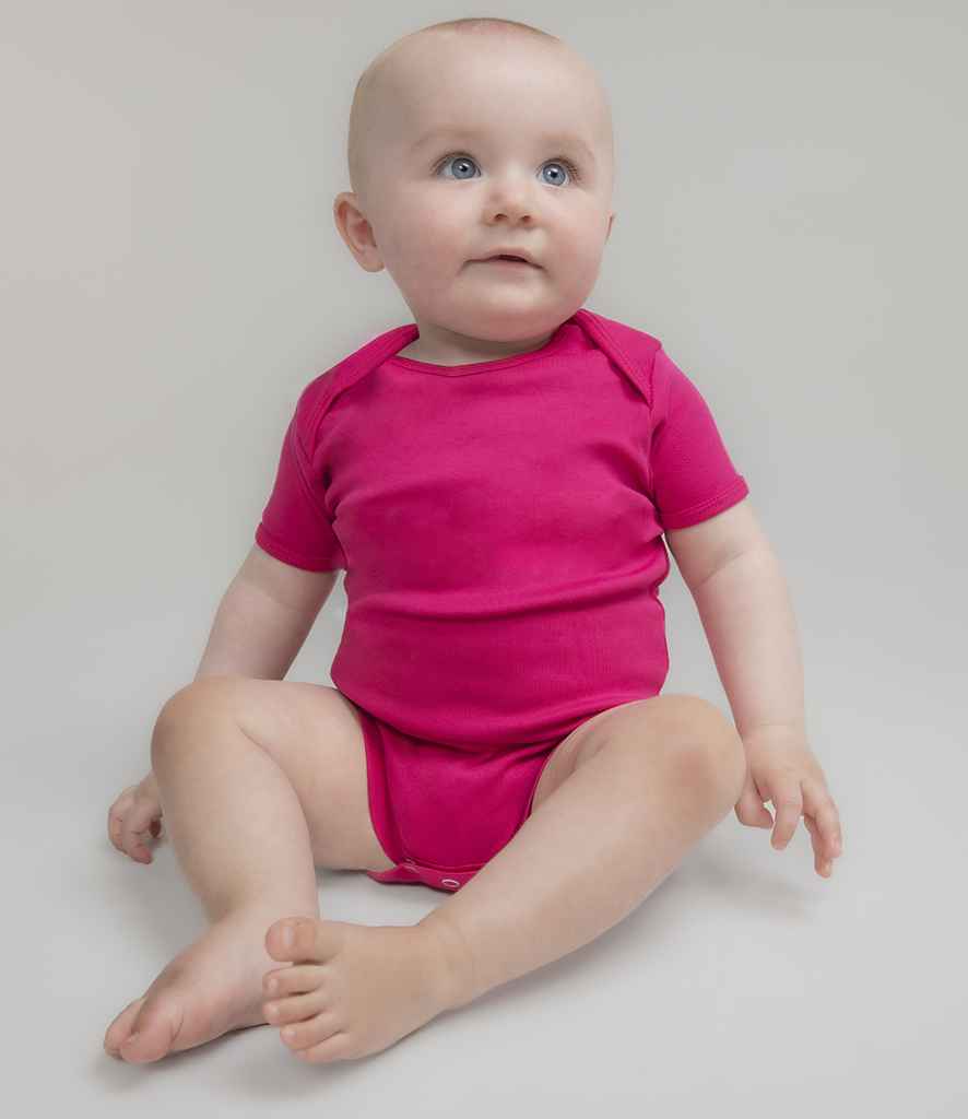 Larkwood Short Sleeve Baby Bodysuit - model image
