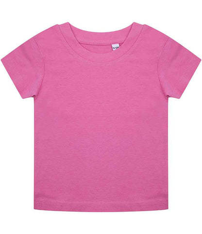 Larkwood Baby/Toddler Organic T-Shirt in Bright Pink