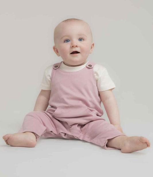 Larkwood Baby/Toddler Organic Cotton Dungarees - model image