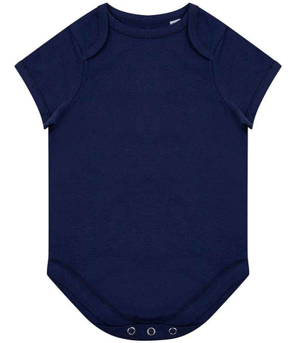 Larkwood Organic Baby Bodysuit in Navy