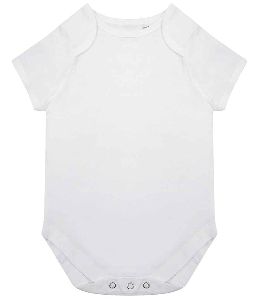 Larkwood Organic Baby Bodysuit in White