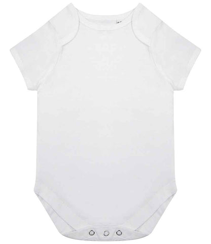 Larkwood Organic Baby Bodysuit in White