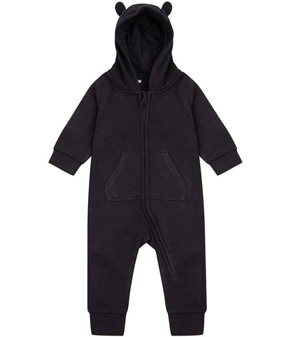 Larkwood Baby/Toddler Fleece All In One in Black